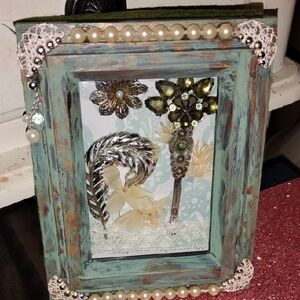 Decorative Beaded Picture Frame